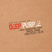 DEEP PURPLE 'LIVE IN TOKYO 2001' 4LP - LTD. - RED/CLEAR/FLAG OF JAPAN