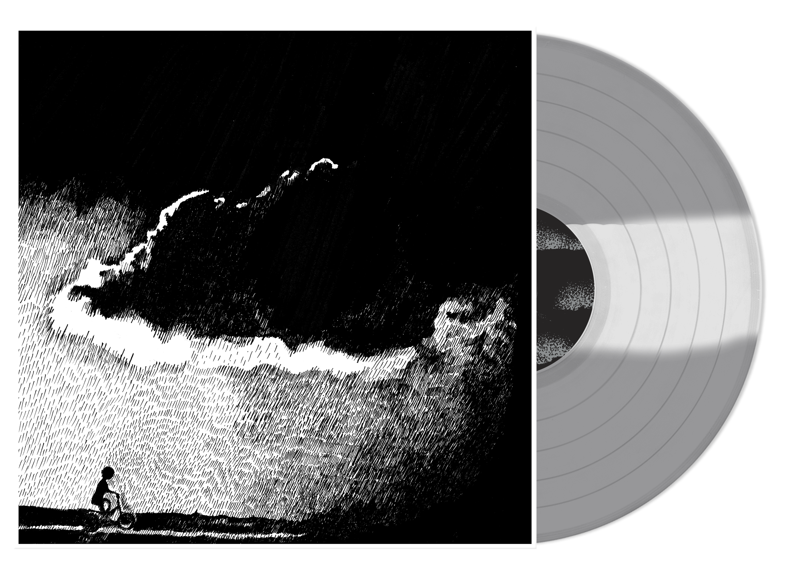 TOUCHE AMORE ‘....TO THE BEAT OF A DEAD HORSE’ LP - LTD. 400 - CLEAR/SILVER/TRI-COLOR STRIPED