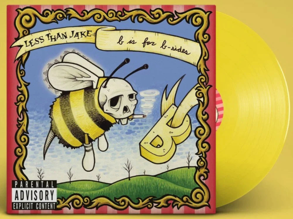 LESS THAN JAKE 'B IS FOR B-SIDES' LP - OPAQUE YELLOW