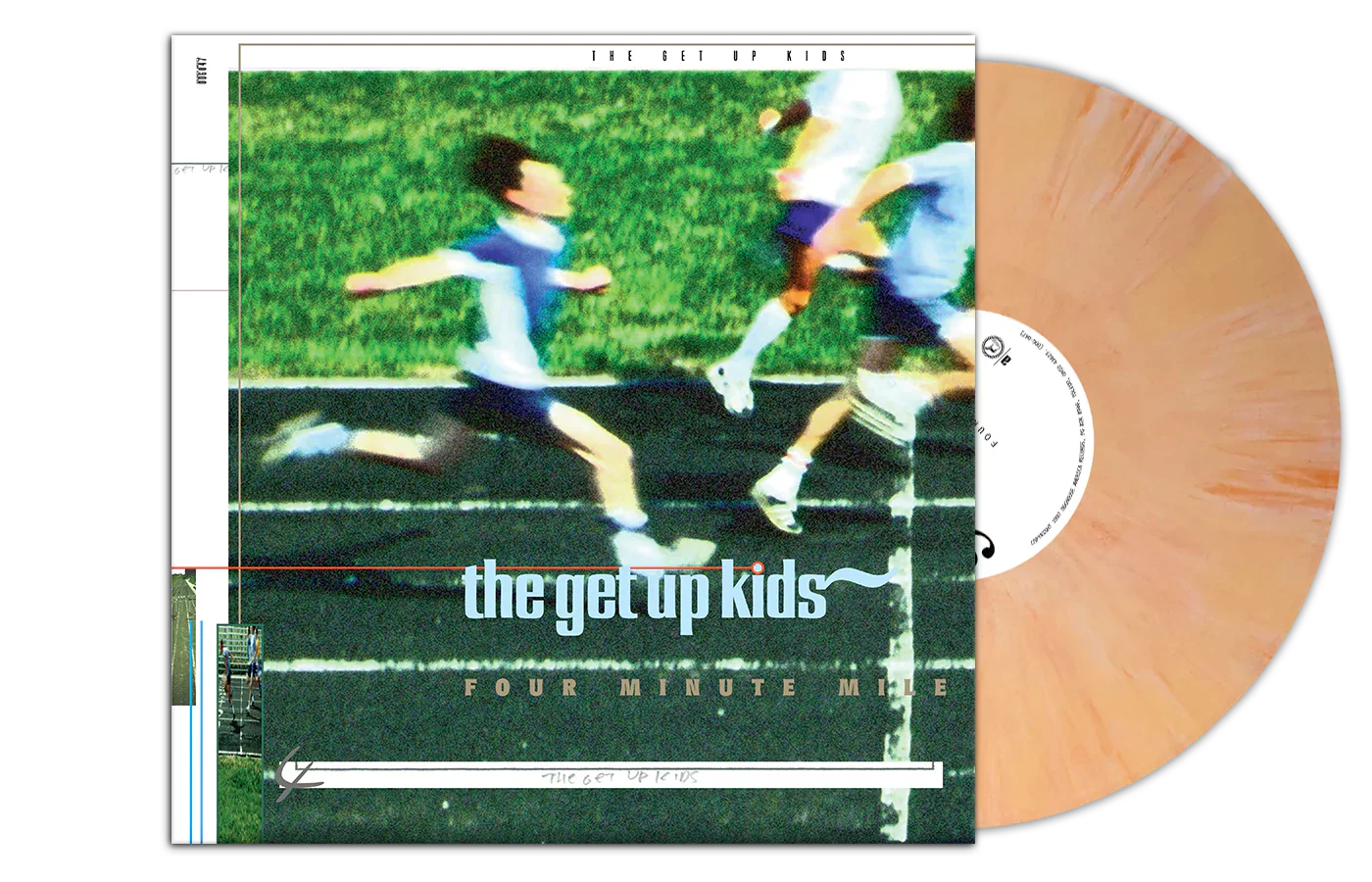THE GET UP KIDS ‘FOUR MINUTE MILE’ 25TH ANNIVERSARY LP - EXCLUSIVE - LTD. 500 - DREAMSICLE