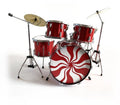 THE WHITE STRIPES - MEG WHITE - LUDWIG MINI DRUM KIT