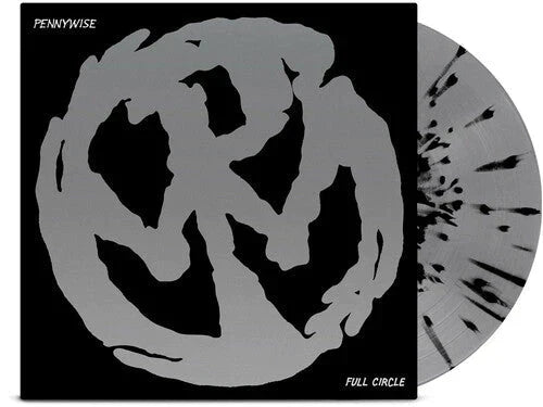 PENNYWISE 'FULL CIRCLE' ANNIVERSARY EDITION LP - SILVER/BLACK/SPLATTER