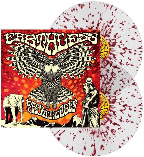 EARTHLESS 'FROM THE AGES' 2LP - CLEAR/DARK RED SPLATTER