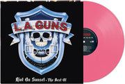 L.A. GUNS 'RIOT ON THE SUNSET STRIP' LP - PINK