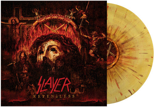 SLAYER 'REPENTLESS' LP - BEER/MUSTARD/RED/BROWN/SWIRL