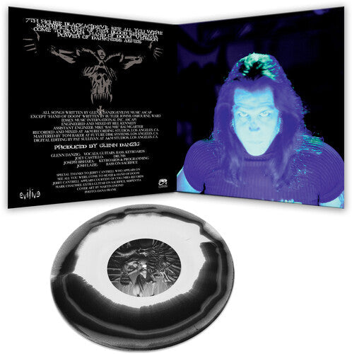 DANZIG 'DANZIG 5: BLACKACIDEVIL' LP - BLACK/WHITE HAZE