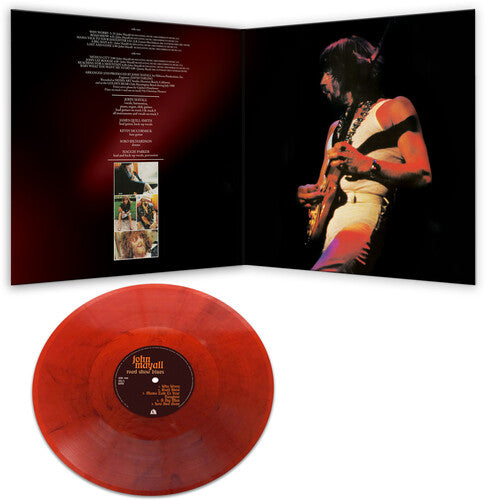 JOHN MAYALL 'ROAD SHOW BLUES' LP - RED MARBLED