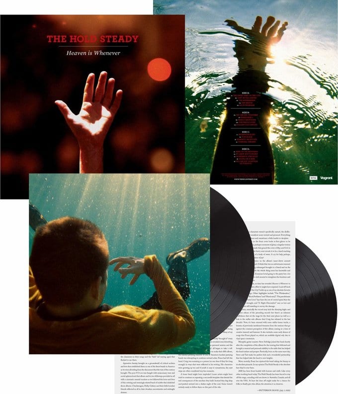 THE HOLD STEADY 'HEAVEN IS WHENEVER' DELUXE 2LP