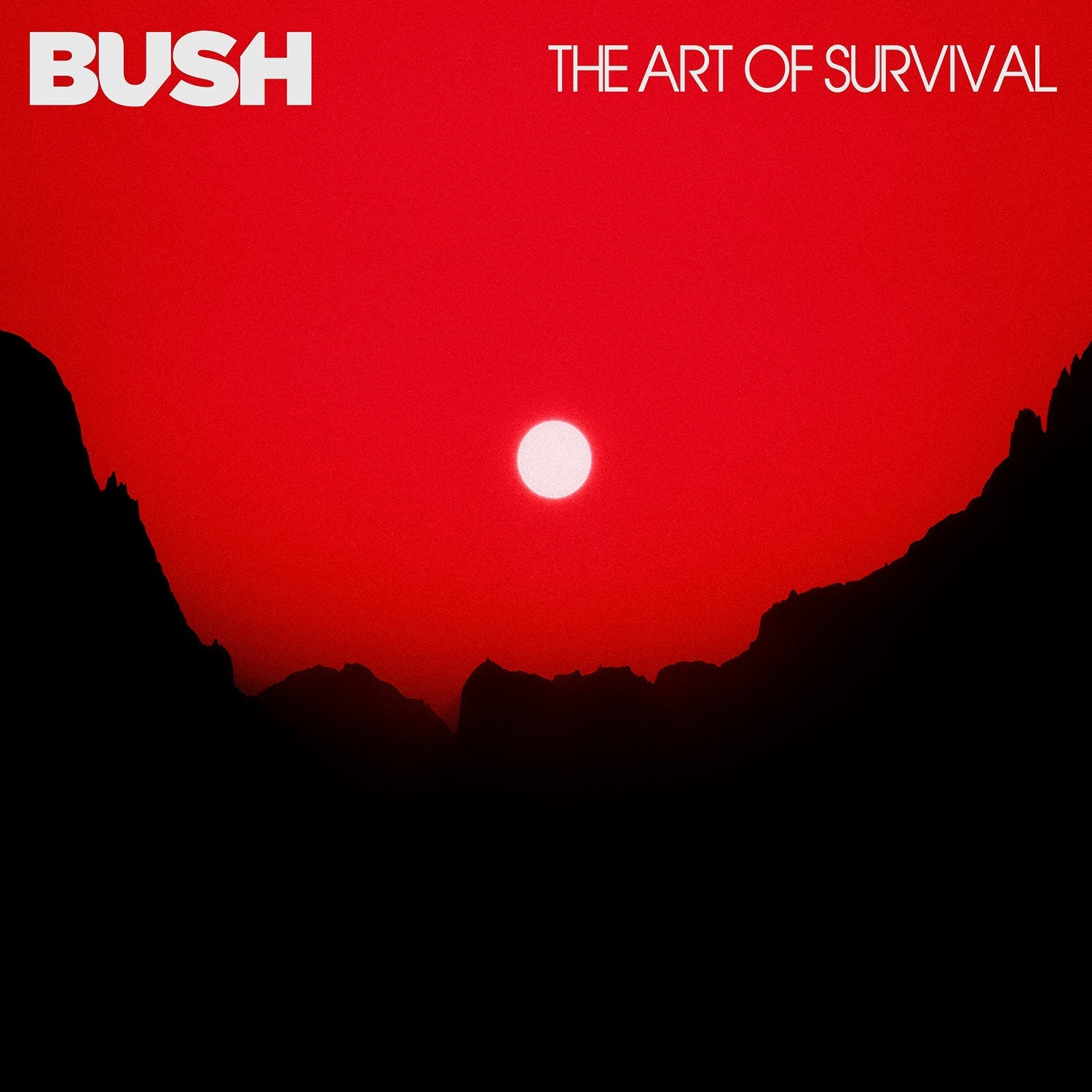 BUSH 'THE ART OF SURVIVAL' LP - WHITE