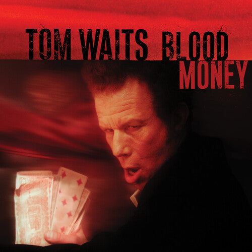 TOM WAITS 'BLOOD MONEY' 20TH ANNIVERSARY EDITION LP - METALLIC SILVER