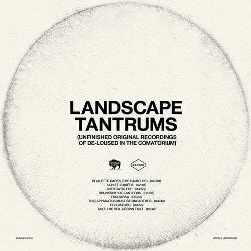THE MARS VOLTA 'LANDSCAPE TANTRUMS - UNFINISHED ORIGINAL RECORDINGS OF DE-LOUSED IN THE COMATORIUM' LP - GLOW IN THE DARK