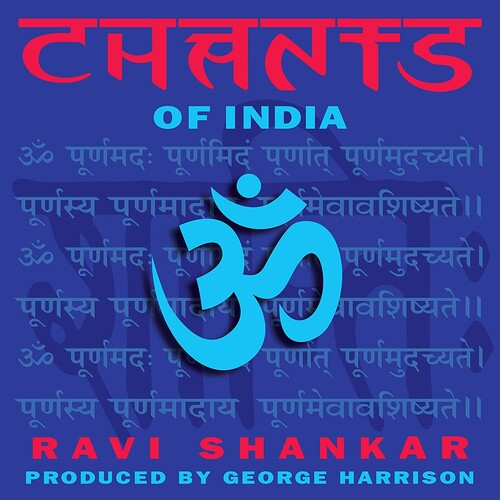 RAVI SHANKAR 'CHANTS OF INDIA' LP - RED