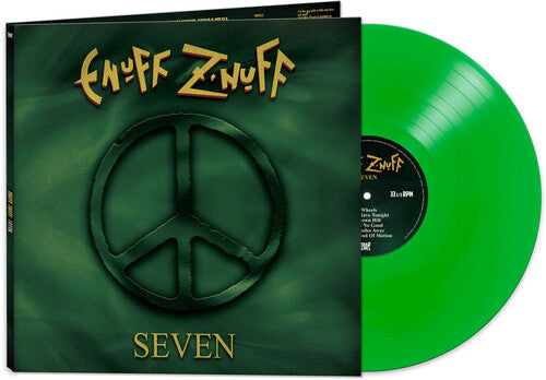 ENUFF Z'NUFF 'SEVEN' LP - GREEN