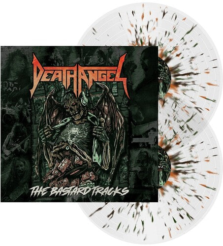 DEATH ANGEL 'BASTARD TRACKS' 2LP - CLEAR/BROWN/GREEN/ORANGE/SPLATTER