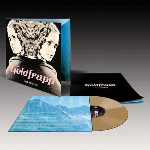 GOLDFRAPP 'FELT MOUNTAIN' LP - LTD. - GOLD