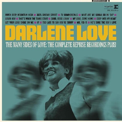 DARLENE LOVE 'DARLENE LOVE: THE MANY SIDES OF LOVE - THE COMPLETE REPRISE RECORDINGS PLUS!' LP - TEAL