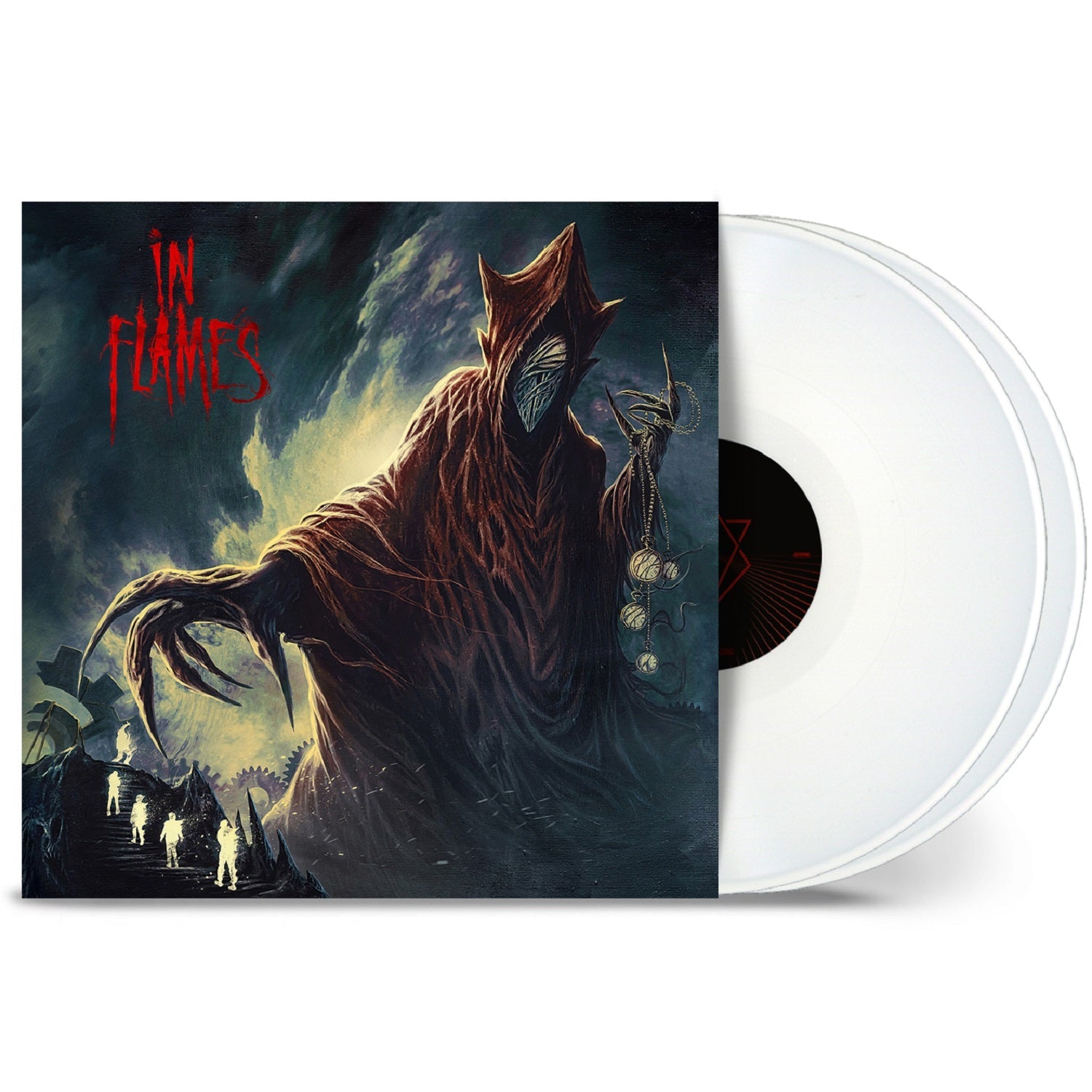IN FLAMES ‘FOREGONE’ 2LP - EXCLUSIVE - LTD. 300 - WHITE