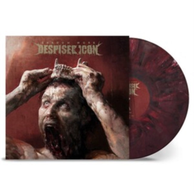 DESPISED ICON 'SHADOW WORK' LP - RED/BLACK/WHITE MARBLE