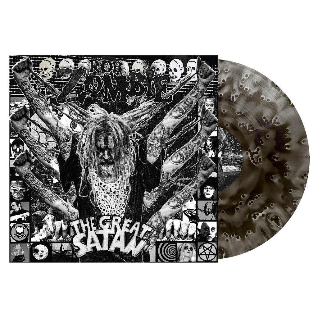 ROB ZOMBIE 'THE GREAT SATAN' LP - GHOSTLY BLACK