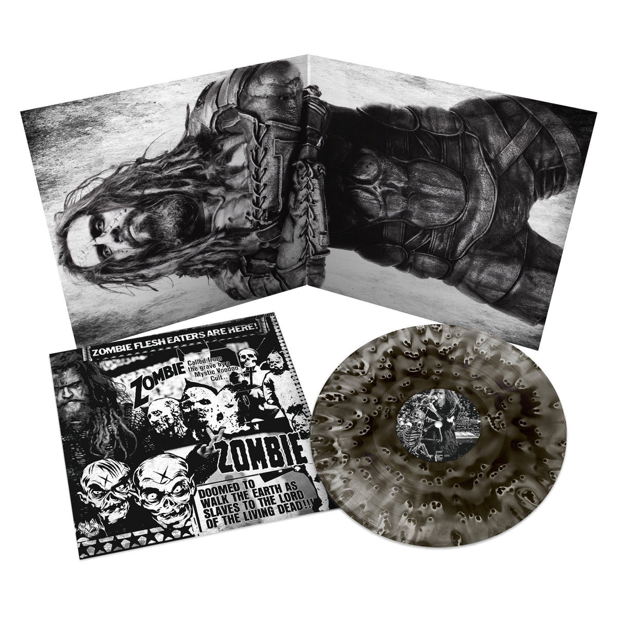 ROB ZOMBIE 'THE GREAT SATAN' LP - GHOSTLY BLACK