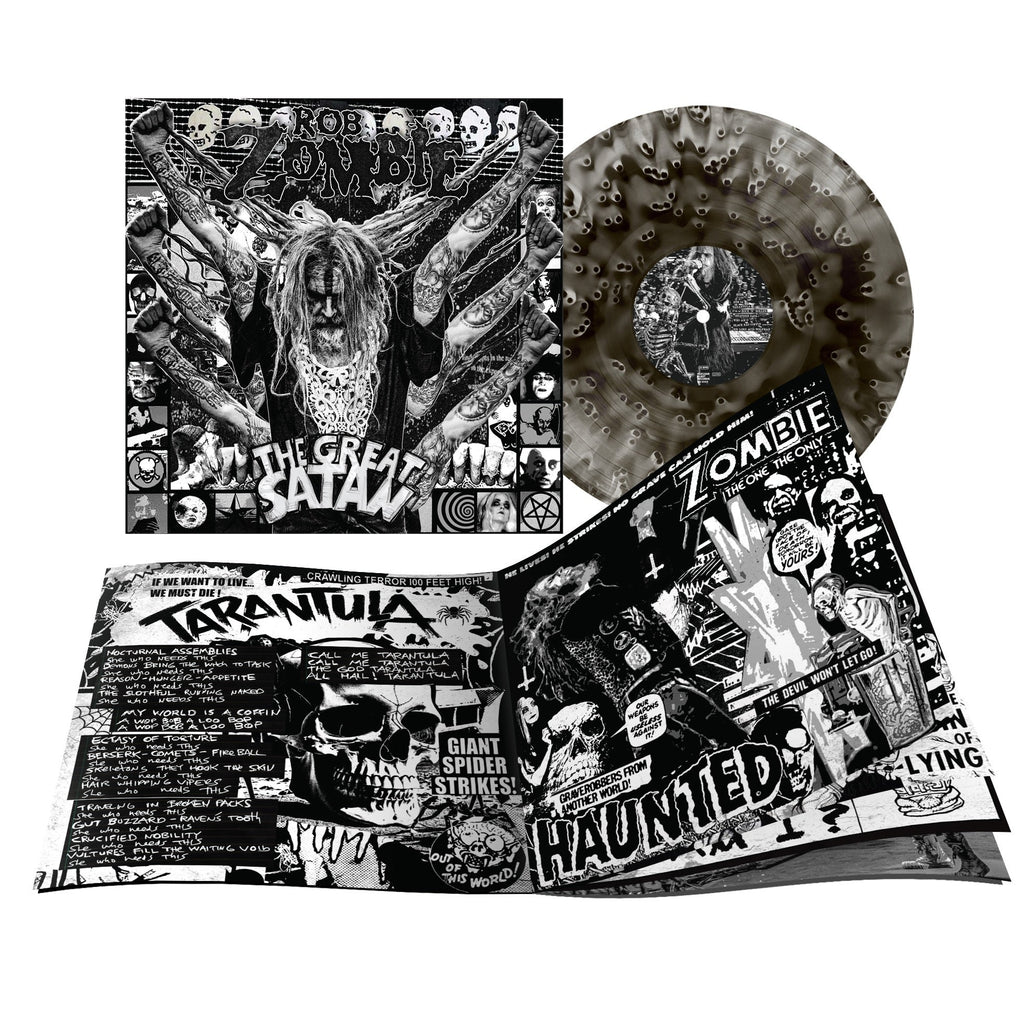 ROB ZOMBIE 'THE GREAT SATAN' LP - GHOSTLY BLACK