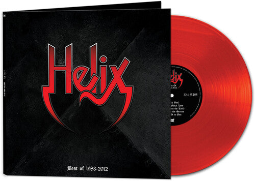 HELIX 'BEST OF 1983-2012' LP - RED