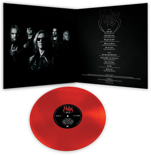 HELIX 'BEST OF 1983-2012' LP - RED