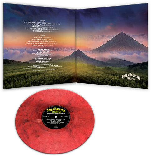 OZARK MOUNTAIN DAREDEVILS 'JACKIE BLUE - GREATEST HITS '96' LP - RED/MARBLE