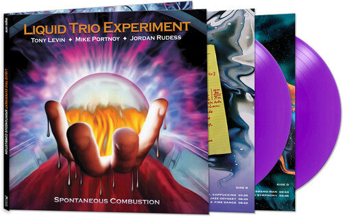 LIQUID TRIO EXPERIMENT 'SPONTANEOUS COMBUSTION' 2LP - PURPLE