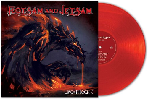 FLOTSAM & JETSAM 'LIVE IN PHOENIX' LP - RED