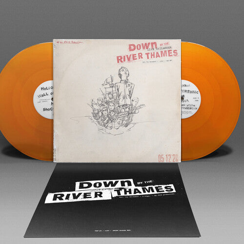 LIAM GALLAGHER DOWN BY THE RIVER THAMES' 2LP - ORANGE