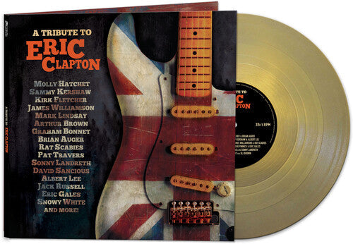 A TRIBUTE TO ERIC CLAPTON LP -  GOLD
