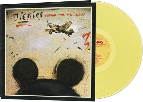 THE DICKIES 'STUKAS OVER DISNEYLAND' LP - YELLOW