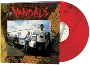 THE VANDALS 'SLIPPERY WHEN ILL' LP - RED MARBLE