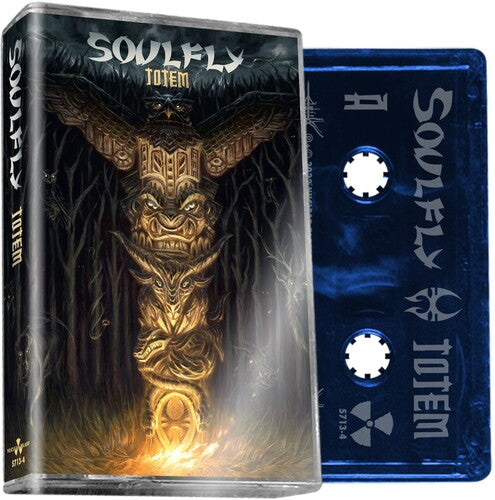 SOULFLY 'TOTEM' CASSETTE - BLUE