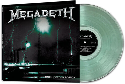 MEGADETH 'UNPLUGGED IN BOSTON' LP - COKE BOTTLE CLEAR