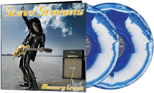 STEVE STEVENS 'MEMORY CRASH' 2LP - BLUE/WHITE/HAZE