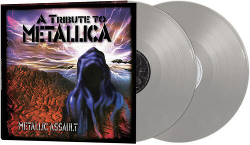 VARIOUS ARTISTS 'METALLIC ASSAULT: TRIBUTE TO METALLICA' 2LP - SILVER