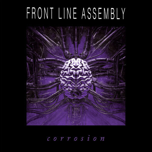 FRONT LINE ASSEMBLY 'CORROSION' LP - PURPLE