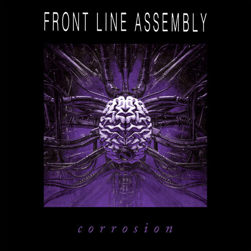 FRONT LINE ASSEMBLY 'CORROSION' LP - PURPLE