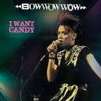 BOW WOW WOW 'I WANT CANDY' LP - PINK/BLACK STRIPE