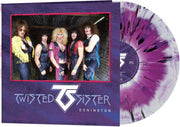 TWISTED SISTER 'DONINGTON' LP - PURPLE/BLACK/WHITE SPLATTER