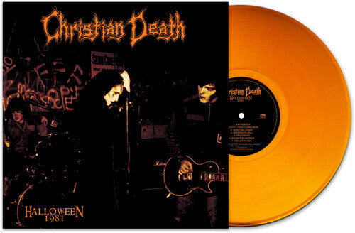 CHRISTIAN DEATH 'HALLOWEEN 1981' LP - ORANGE