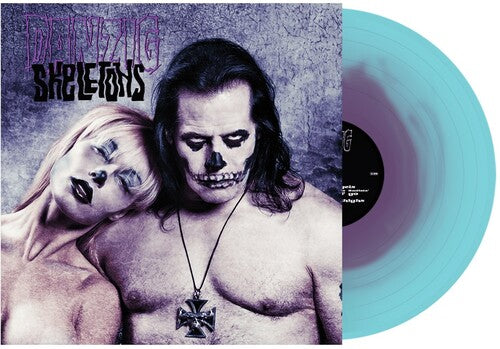 DANZIG 'SKELETONS' LP - PURPLE/ELECTRIC BLUE