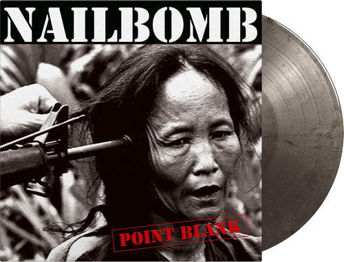 NAILBOMB 'POINT BLANK' LP - LTD. - IMPORT - BLADE BULLET SILVER MARBLE