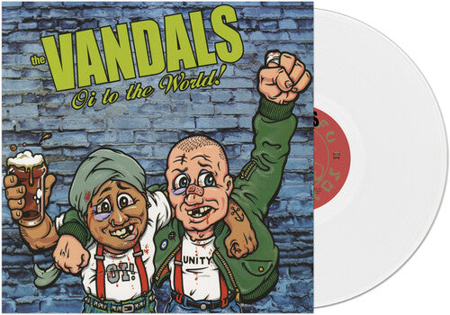 THE VANDALS 'OI TO THE WORLD' LP - WHITE