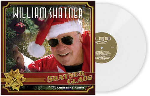 WILLIAM SHATNER 'SHATNER CLAUS' LP - WHITE