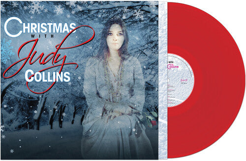 JUDY COLLINS 'CHRISTMAS WITH JUDY COLLINS' LP - RED