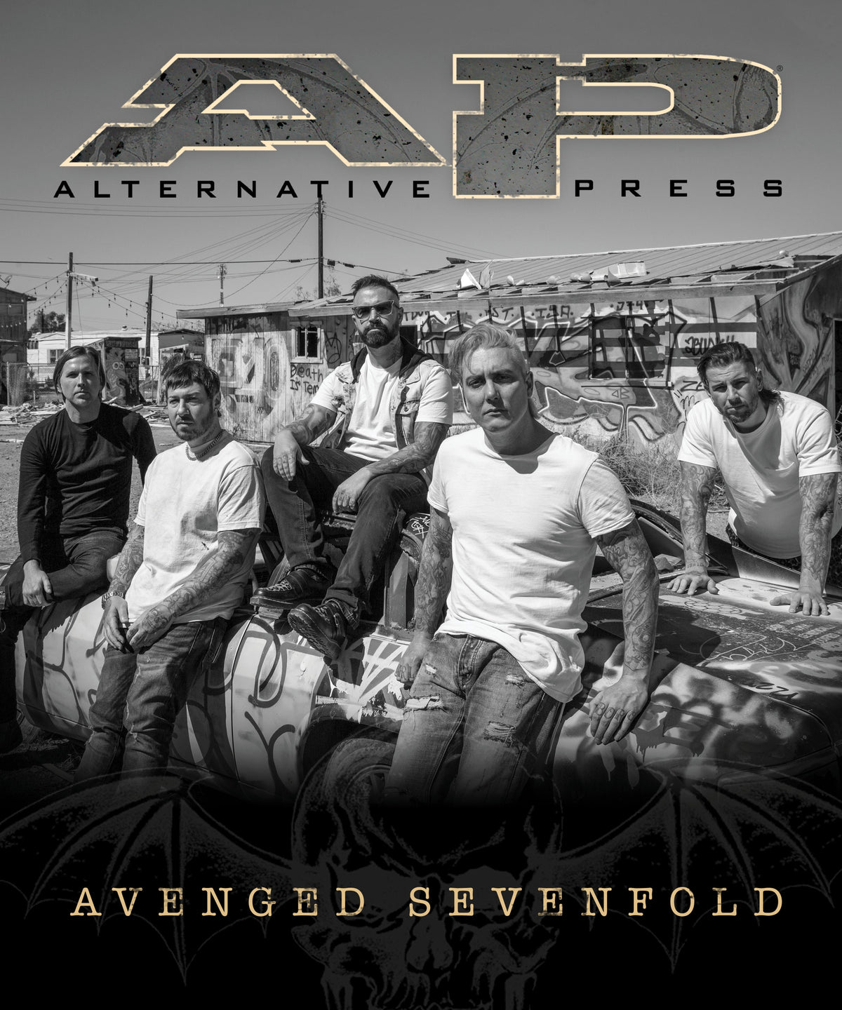 ALTERNATIVE PRESS SUMMER 2023 ISSUE FEATURING AVENGED SEVENFOLD + 'LIFE IS BUT A DREAM' 2LP - EXCLUSIVE - LTD. - BROWN