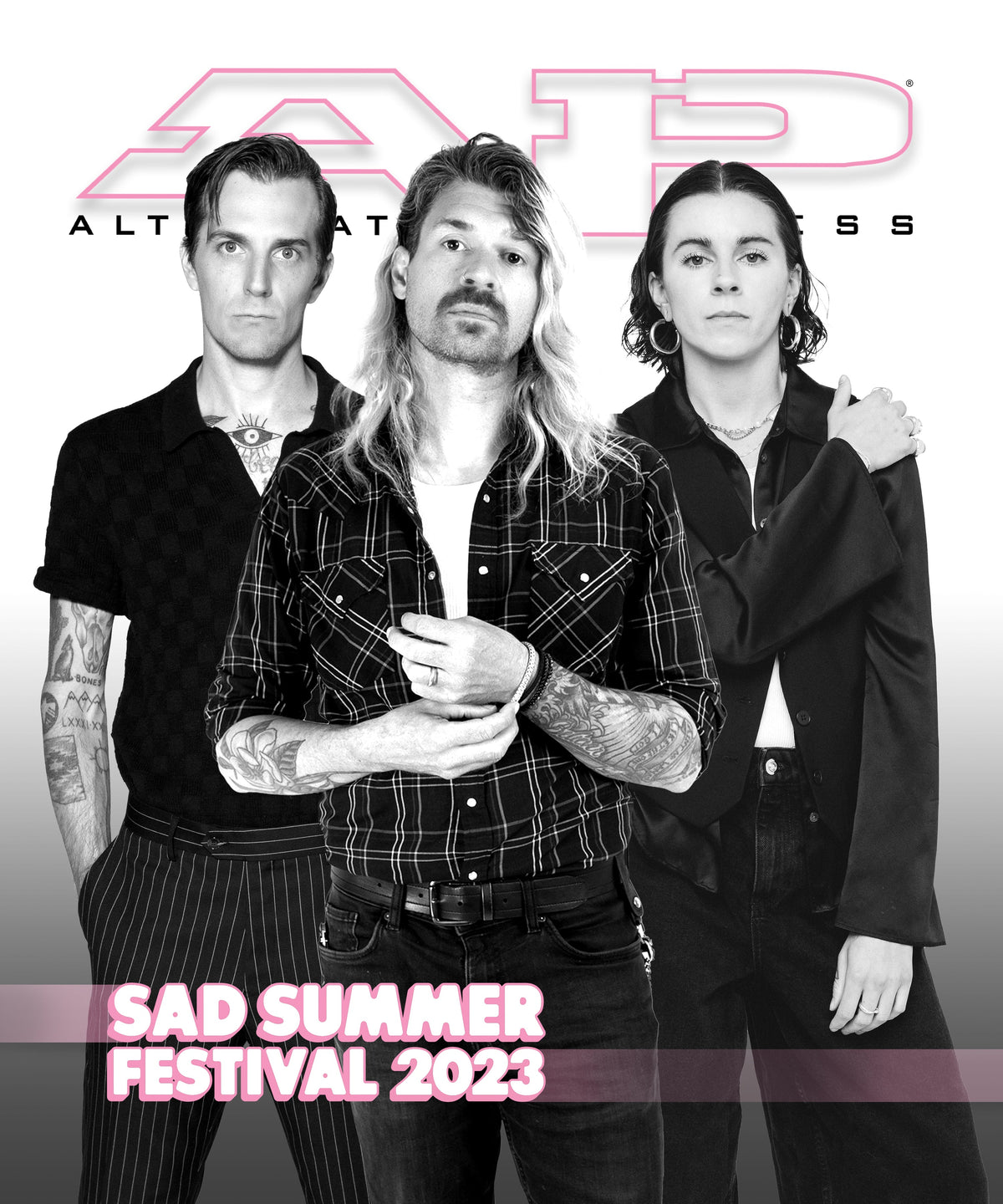 ALTERNATIVE PRESS SUMMER 2023 ISSUE FEATURING SAD SUMMER FEST